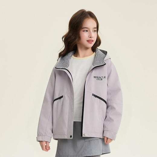 笛莎/Deesha 2026年春季新款中童女童梭织外套 商品图1