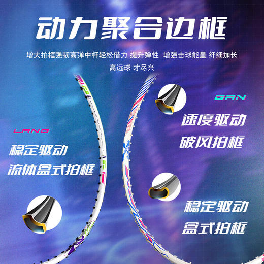 的幸浪凎全碳素5U超轻羽毛球拍进攻型新手进阶拍耐打高磅 商品图1