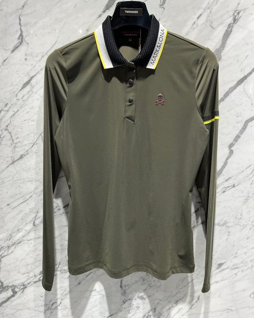 M&L*新款春夏女士防晒长袖上衣来了！🇰🇷渠道订单，今年最新3色出 ，客供进口面料，一如既往的亲肤无感 ，丝滑冰感🧊触感让你想一穿再穿！很大方的设计，清新撞色，打球🏌️‍♀️日常休闲均可！ 商品图3