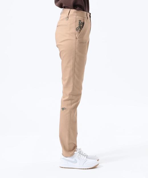 BEAMS 高尔夫女士 ORANGE LABEL/US系列弹力裤修身直筒长裤斜纹布 商品图10