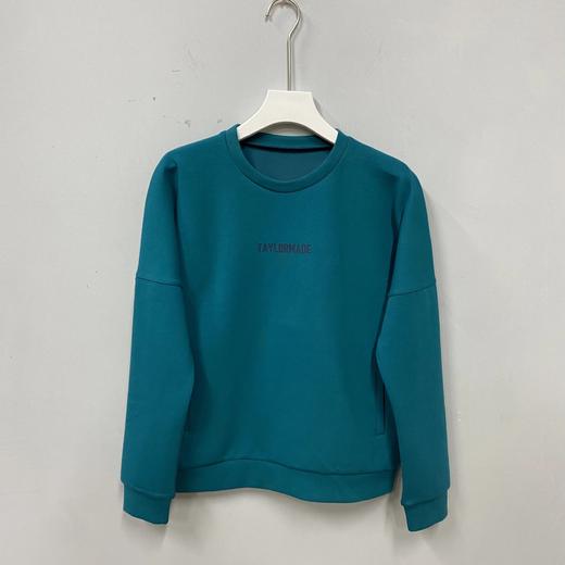 Taylormade 高尔夫女款 圆领口袋 宽松字母长袖运动卫衣 空气层面料 商品图3