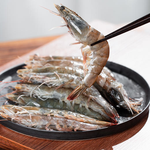 生态带头生虾| 天然盐田海域有机养殖，高盐度环境下自然而生，弹滑香嫩，鲜而不腥，还有淡淡的甜味儿，富含丰富微量元素。400g/盒⭐️顺丰快递 商品图2