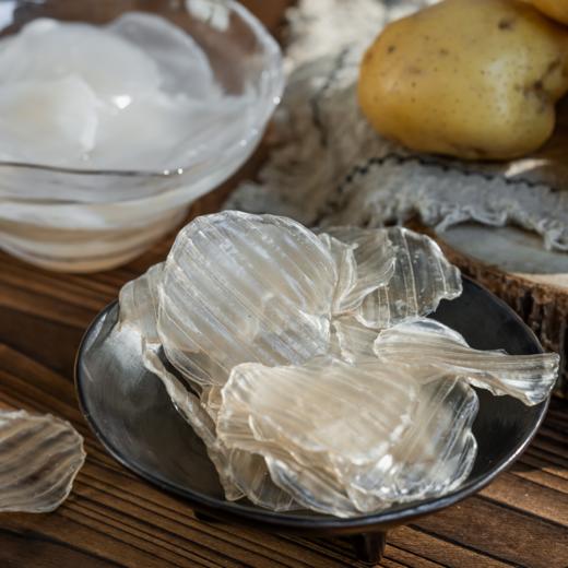 土豆粉皮| 自然农法种植的土豆为原料 不加矾 不加胶  土豆皮上的黑点是土豆皮残留，可以正常食用，介意慎拍。⭐️顺丰快递 商品图6