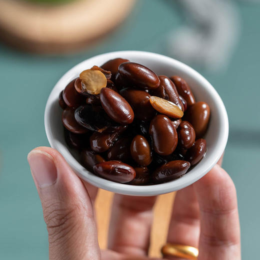 醋泡黑豆| 选用东北黑土地生态种植的青仁黑豆，配料干净，口感酸带微甜，可佐餐，可拌饭，230g/瓶⭐️中通/申通快递随机发 商品图3