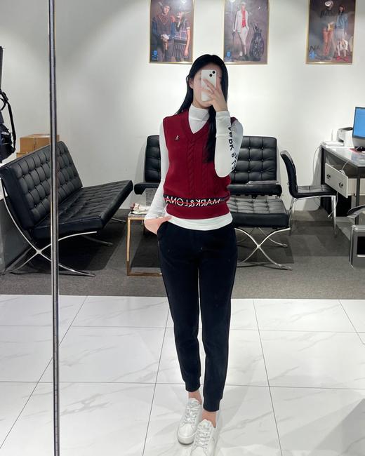 M&L家新款秋冬男女同款浮雕立体💀针织背心来了！这款骷髅头真的是太火了 ！！！特别是这款背心真的一眼就爱！🇰🇷客户出了几次货都没有剩余，好不容易抢到一批现货，100%高密进口尼龙功能纱线! 商品图3