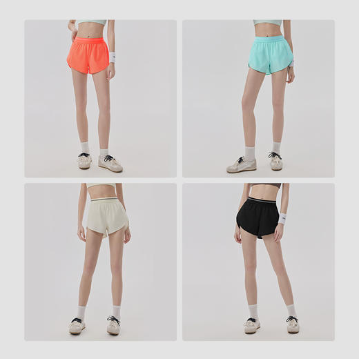 YOGACODE【火树银花系列】运动短裤女凉感7A抗菌内档健身裤瑜伽短裤DWK116026 商品图4