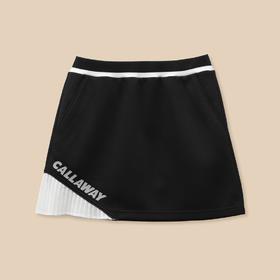 日单callaway高尔夫女士侧褶双色短裙