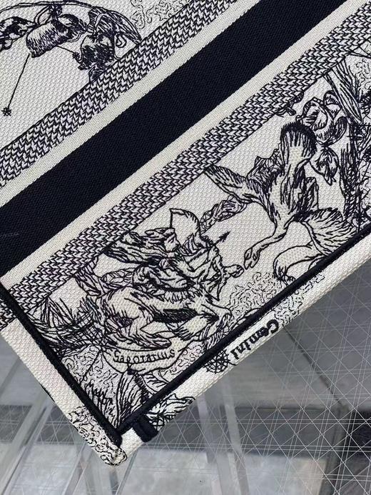 迪奥 茹伊印花book 白星座 tote 托特 小/中 号（LZ ） 商品图11