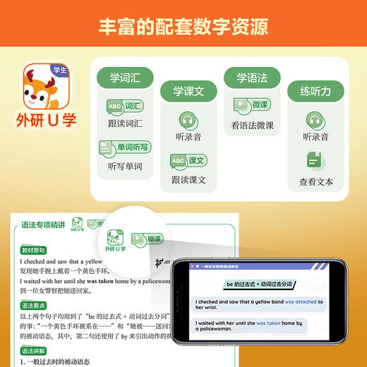 英语(新标准)精讲精练智慧版(初中) 商品图13