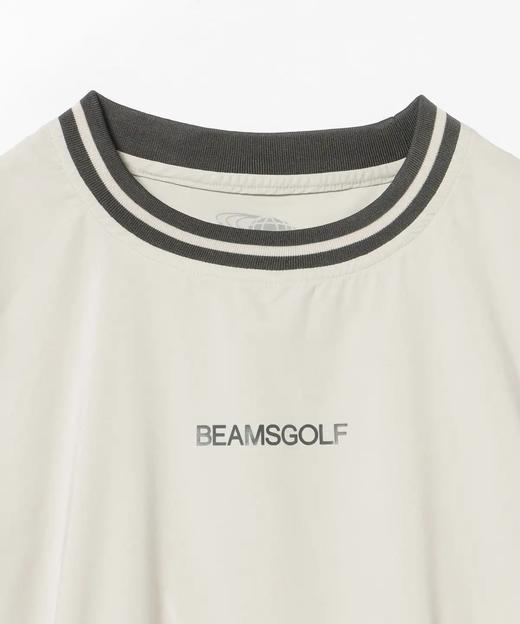 Beams GOLF 女款 弹力撞色罗纹圆领套头衫长袖 防水/防紫外线 商品图10
