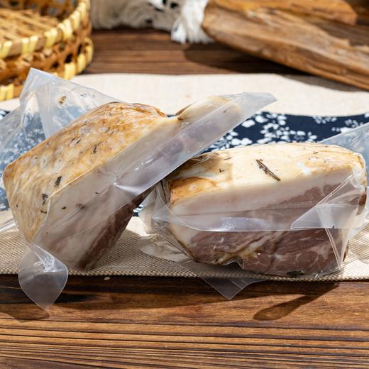 中式整切培根丨低盐配方，果木烟熏工艺，咸香有嚼劲，配料干净，跑山黑猪肉制作，整切花肉，肥度较高，介意慎拍⭐️顺丰/京东随机发 商品图4