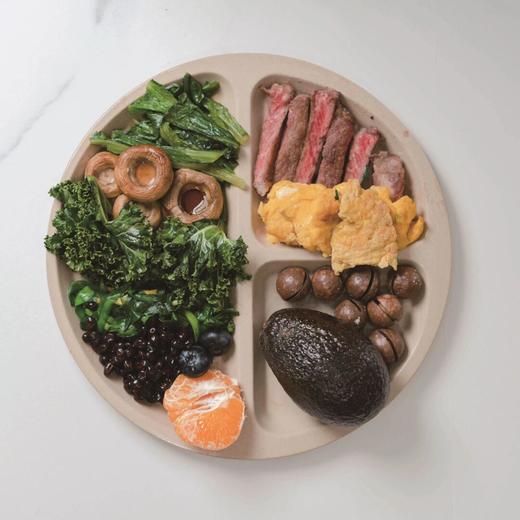 胡子叔的餐盘（地中海饮食/生酮饮食）| 管理身材、健康K衰的简单工具，两种餐盘，满足不同需求，稻谷壳材质，安心环保，⭐️顺丰快递 商品图4