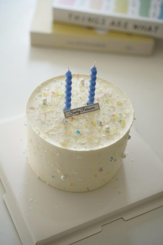 简约手绘蛋糕 | 鲜果原味奶油 - 钻石糖 商品图0