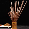 【加长火锅筷】天然鸡翅木红檀木无漆无蜡火锅筷实木加长筷家用防烫健康火锅专用筷 商品缩略图6
