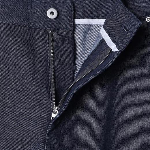 SDSA男装2026新款高贵轻奢韩版百搭牛仔裤设计师慵懒风时尚阔腿裤 商品图1