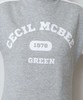 CECIL McBEE green 高尔夫女士 字母印花无袖卫衣短袖 运动背心 商品缩略图13