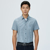 德鲨男装格子短袖衬衫2026夏季新款休闲上衣服男打底衬衣 商品缩略图2