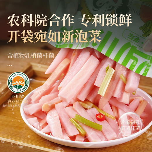 【清爽解腻❗️脆嫩翻倍】泡红皮酸萝卜四川传统农家泡菜下饭菜即食土坛新鲜腌制咸菜。jd 商品图2