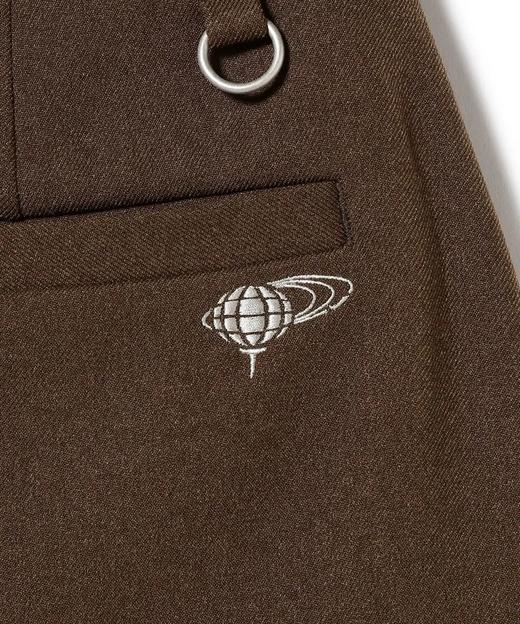 BEAMS 女士高尔夫 秋冬 弹力a字纯色百褶裙 运动百搭防走光 商品图14