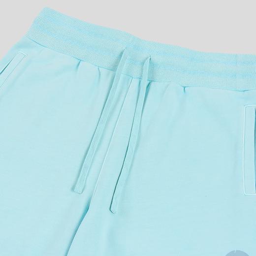 GOODBAI 新款做旧花体印花logo休闲水洗抽绳阔腿裤长裤男女同款 商品图3