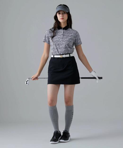 St ANDREWS高尔夫女士 菱格提花弹力A字短裙 休闲时尚半身裙 商品图8
