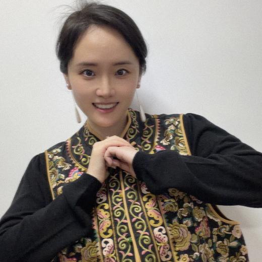 【咕咕同款】NANSONGSILK/NS新中式桑蚕丝圆领重工刺绣撞色拼接新中式坎肩马甲M1D536093Y南宋 商品图11