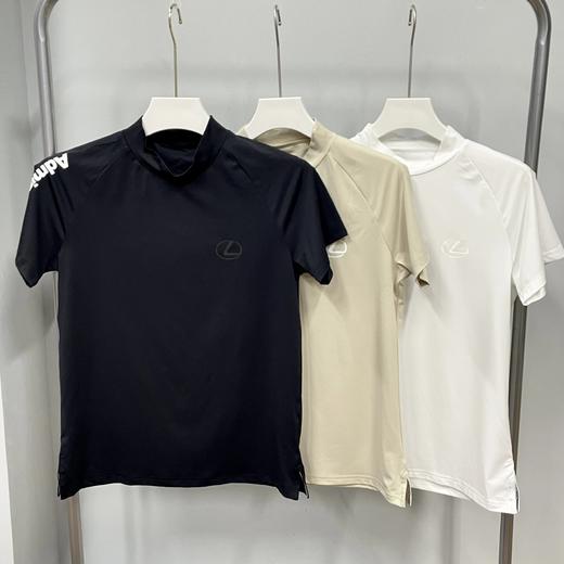 LEXUS x Admiral 高尔夫女士 夏季立领 吸水速干运动舒适短袖T恤 商品图0