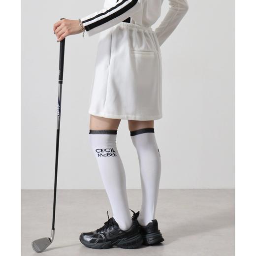 CECIL McBEE green  高尔夫 女士 双色开衩裙弹力亲肤防走光半身裙裤 商品图4