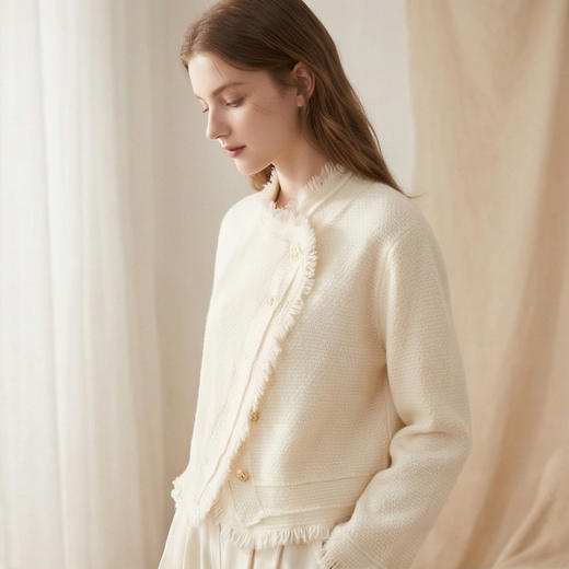 【咕咕同款】PALUOPO/PL女外套ET23867R/约重540g 红色帕罗 商品图7