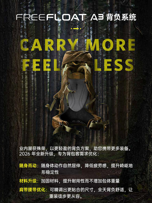 26款GREGORY格里高利BALTORO穿岳B65 B75大容量重装徒步登山背包 商品图4