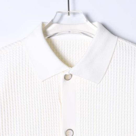 36256SDSA男装2026新款高贵轻奢时尚简约纽扣翻领开衫针织卫衣百搭上衣 商品图5