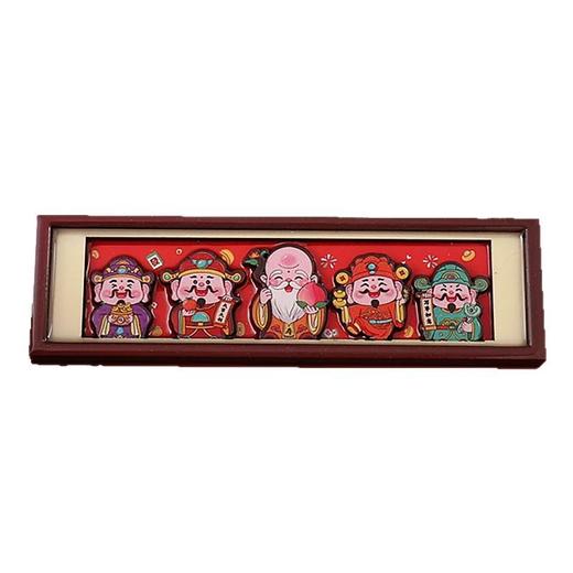 「几十款可选！磁性冰箱贴」2026马年创意五个财神冰箱贴卡通相框背面磁吸居家饰品福字喜庆寓意磁力贴 商品图4