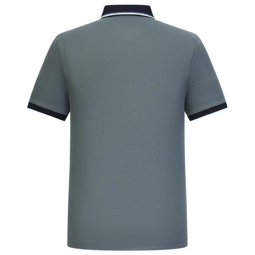 【莱赛尔】德鲨男装夏季翻领t恤男休闲撞色上衣打底POLO衫 商品图3