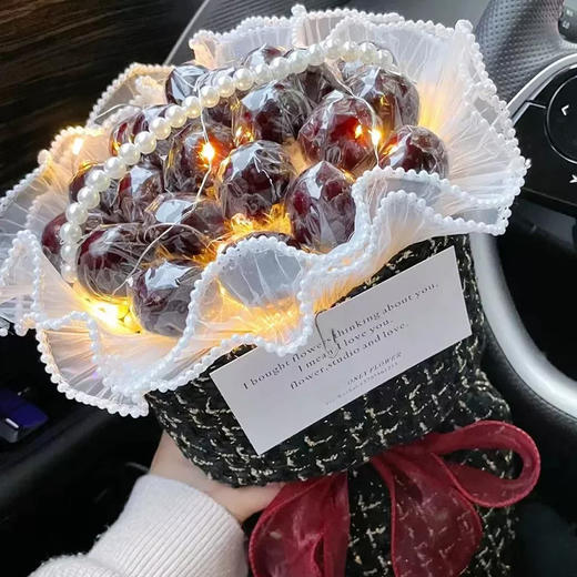 车厘子草莓成品水果花束同城配送北京上海广州送女友生日情人节礼物 商品图1