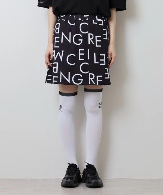 CECIL McBEE 高尔夫 女士 夏季新款通体大logo字母印花短裙 商品图10