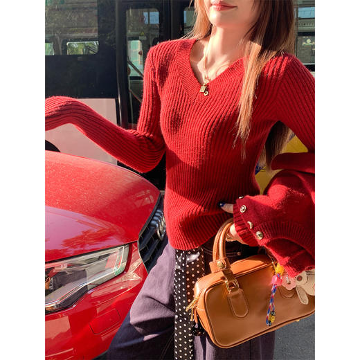 <曾小咸推荐>2.20现货秒杀 ！微信超特价！韩系斗篷披肩针织衫两件套 日常219.99 立减130 秒杀89.99！！ 商品图2