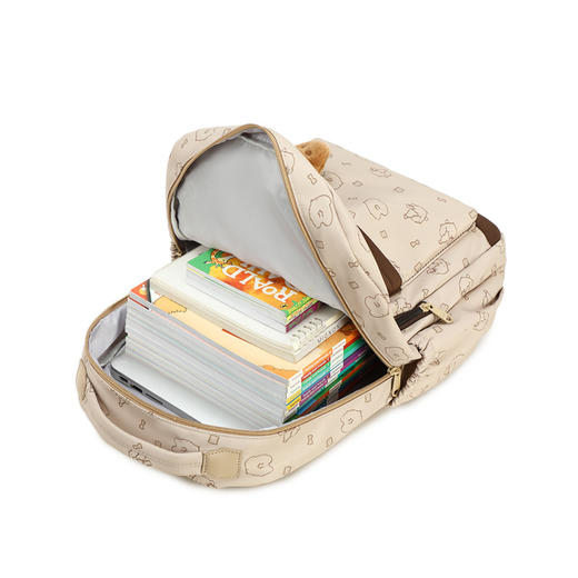 新款简约值耐脏轻便初中生书包大容量高颜值初高中大学生校园书包 商品图3