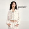lost in echo2026年春夏新款工装风收腰灯笼袖短夹克外套中裤套装 商品缩略图1