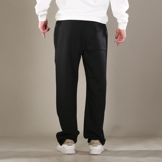 DRONKOO 2026 抽绳松紧腰前腰金属扣两侧压线薄卫裤长裤 商品图4