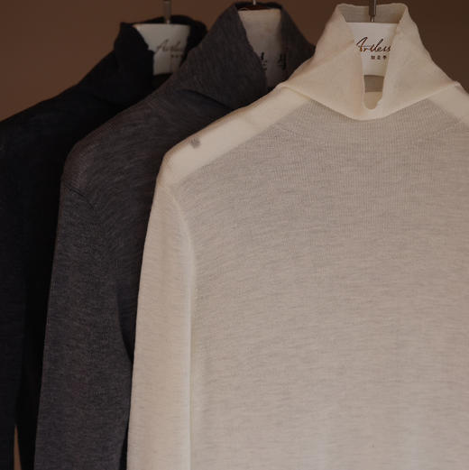 The verse 水溶羊毛打底衫 商品图4