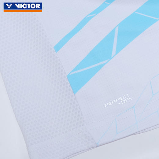 VICTOR威克多羽毛球服清爽舒适男女款运动短袖T-60008 商品图5
