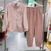女士立领休闲睡衣套装果粒绒保暖可外穿家居服套装【24R41088】 商品缩略图0