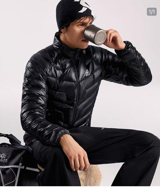 独家亏本福利清仓‼️𝐤𝐚𝐢𝐥𝐚𝐬 𝐆𝐓 𝐳𝐞𝐫𝐨立领羽绒服男女款 90%白鸭绒 朵绒❗️充绒量80-100g❗️亏清不tui换 商品图3