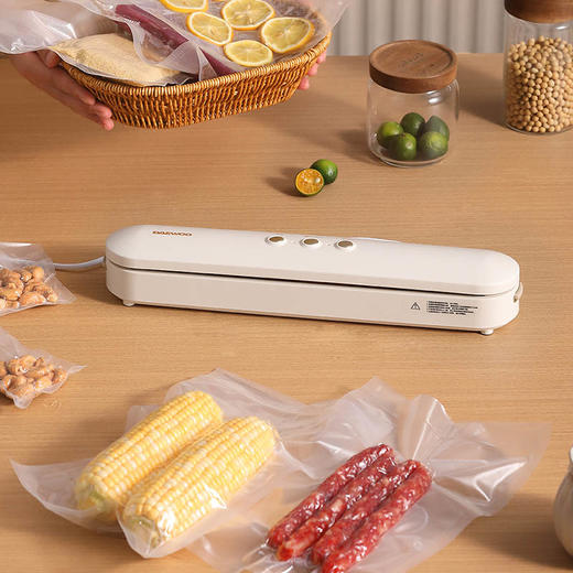 七修良品 大宇抽真空封口机DYFK_90E03(流苏白） 商品图2