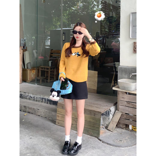 <曾小咸推荐> 2.18 现货秒杀 ！微信超特价！ 韩系刺绣小猫毛衣 日常199.99 立减110 秒杀89.99！！ 商品图4