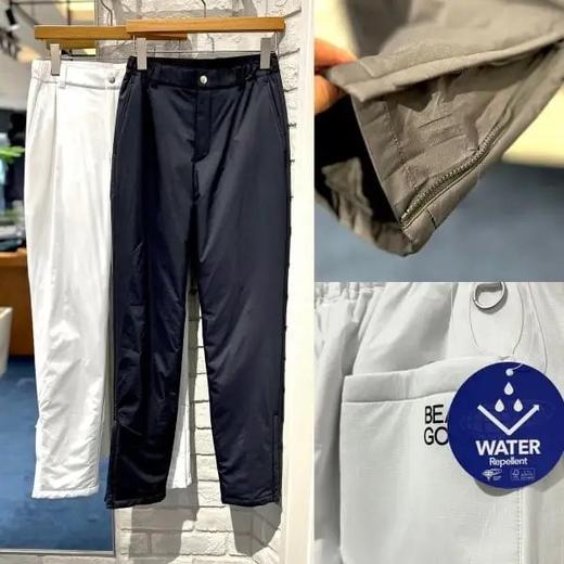 BEAMS GOLF 女款 秋冬橙标中棉防水运动保暖长裤可调节拉链裤脚 商品图9
