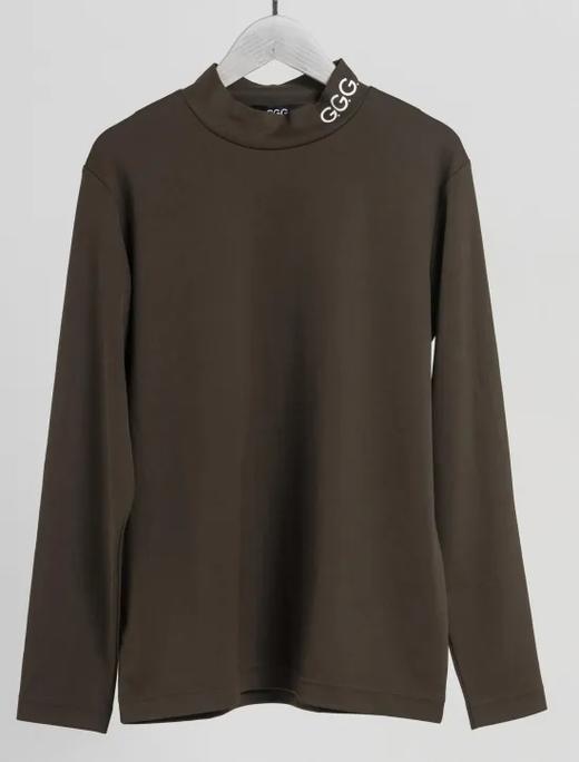 GGG 高尔夫 女士 经典长袖高领衫 光滑小高领T恤 运动休闲修身 商品图8