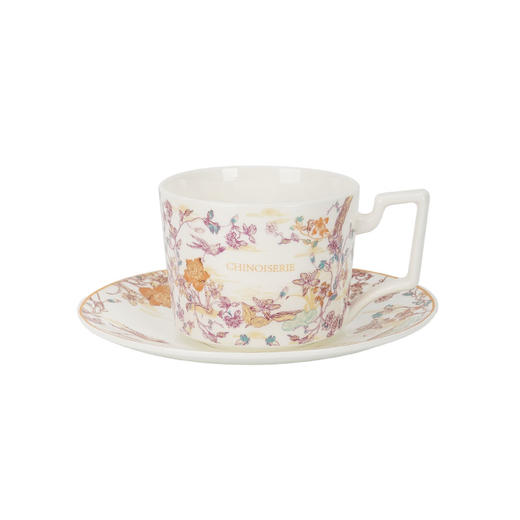 大英博物馆欧式中国风系列骨瓷咖啡杯碟-锦韵 商品图4