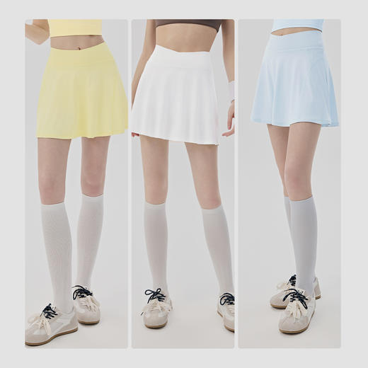 YOGACODE【火树银花系列】凉感运动短裙女假两件防走光瑜伽短裙DWD116037 商品图3