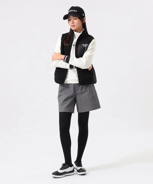 BEAMS GOLF 女款 秋冬季千鸟格仿毛尼带打底运动时尚保暖短裤 商品图10